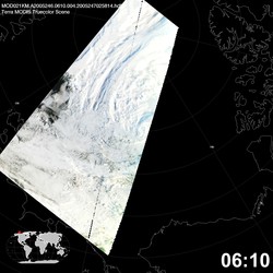 Level 1B Image at: 0610 UTC