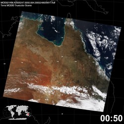 Level 1B Image at: 0050 UTC