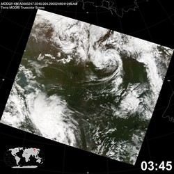 Level 1B Image at: 0345 UTC