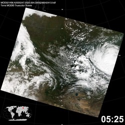 Level 1B Image at: 0525 UTC