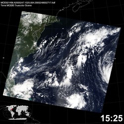 Level 1B Image at: 1525 UTC