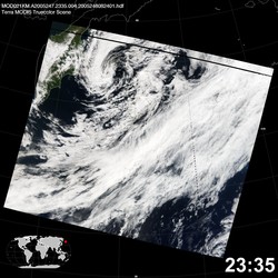 Level 1B Image at: 2335 UTC