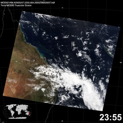 Level 1B Image at: 2355 UTC