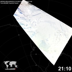 Level 1B Image at: 2110 UTC