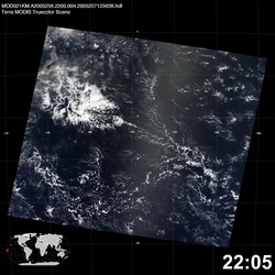 Level 1B Image at: 2205 UTC