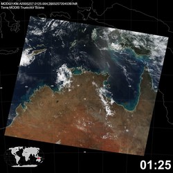 Level 1B Image at: 0125 UTC