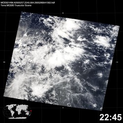 Level 1B Image at: 2245 UTC