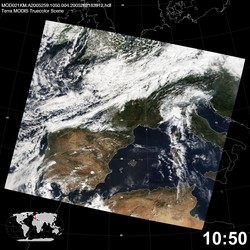 Level 1B Image at: 1050 UTC