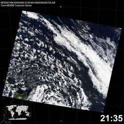 Level 1B Image at: 2135 UTC