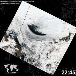 Level 1B Image at: 2245 UTC