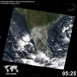 Level 1B Image at: 0525 UTC