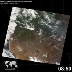 Level 1B Image at: 0850 UTC