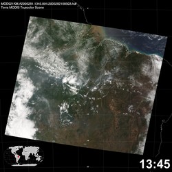 Level 1B Image at: 1345 UTC