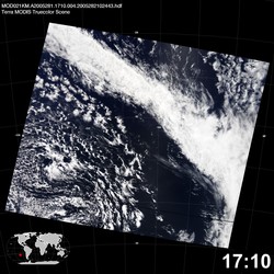 Level 1B Image at: 1710 UTC