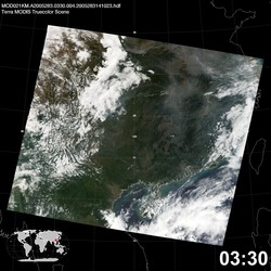 Level 1B Image at: 0330 UTC