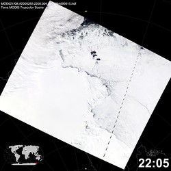 Level 1B Image at: 2205 UTC