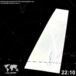 Level 1B Image at: 2210 UTC