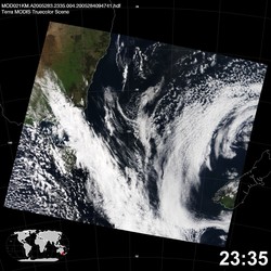 Level 1B Image at: 2335 UTC