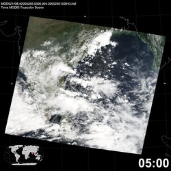 Level 1B Image at: 0500 UTC