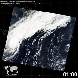 Level 1B Image at: 0100 UTC