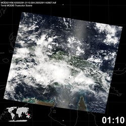 Level 1B Image at: 0110 UTC