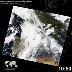 Level 1B Image at: 1050 UTC