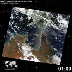 Level 1B Image at: 0100 UTC