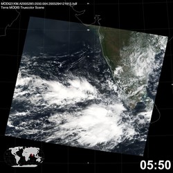 Level 1B Image at: 0550 UTC