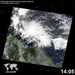 Level 1B Image at: 1405 UTC