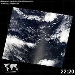 Level 1B Image at: 2220 UTC