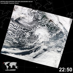 Level 1B Image at: 2250 UTC