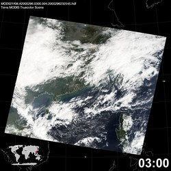 Level 1B Image at: 0300 UTC