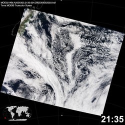 Level 1B Image at: 2135 UTC