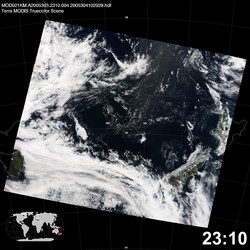 Level 1B Image at: 2310 UTC