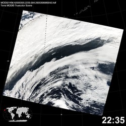 Level 1B Image at: 2235 UTC