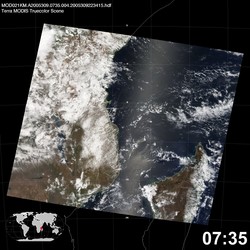 Level 1B Image at: 0735 UTC