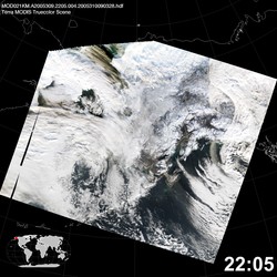 Level 1B Image at: 2205 UTC