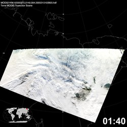 Level 1B Image at: 0140 UTC