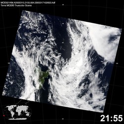 Level 1B Image at: 2155 UTC