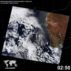 Level 1B Image at: 0250 UTC