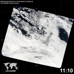 Level 1B Image at: 1110 UTC