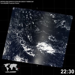 Level 1B Image at: 2230 UTC