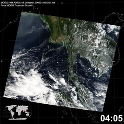 Level 1B Image at: 0405 UTC