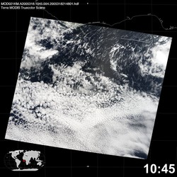 Level 1B Image at: 1045 UTC