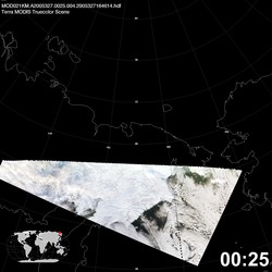 Level 1B Image at: 0025 UTC