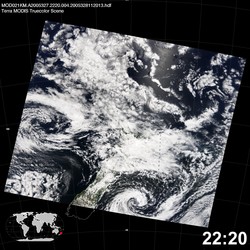 Level 1B Image at: 2220 UTC