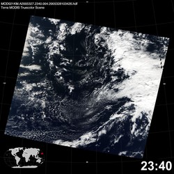 Level 1B Image at: 2340 UTC