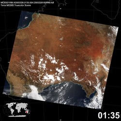 Level 1B Image at: 0135 UTC