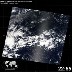 Level 1B Image at: 2255 UTC