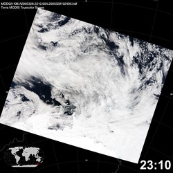 Level 1B Image at: 2310 UTC